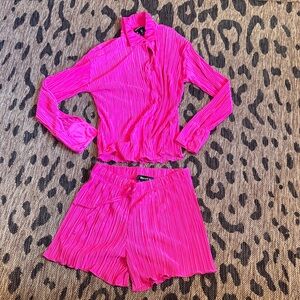 Bailey 44 Pink Pleated Set
